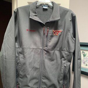 VA Tech Columbia Soft Shell Jacket - men's XL